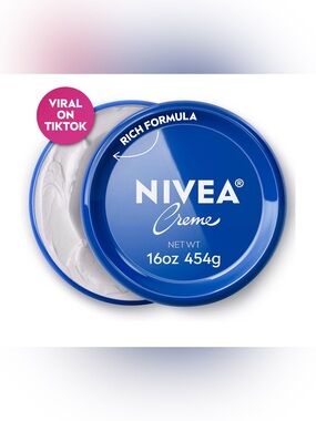 NIVEA Creme Face, Hand and Body Moisturizer Cream